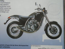 Aprilia Moto 6.5 Models 1996 RS 125 250 Brochure Prospetto Brochure Starck