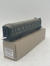 Marklin 346/1 B4U BS PASSENGER CAR, 4 AXLES, GREEN, 1ST CL  With Lights