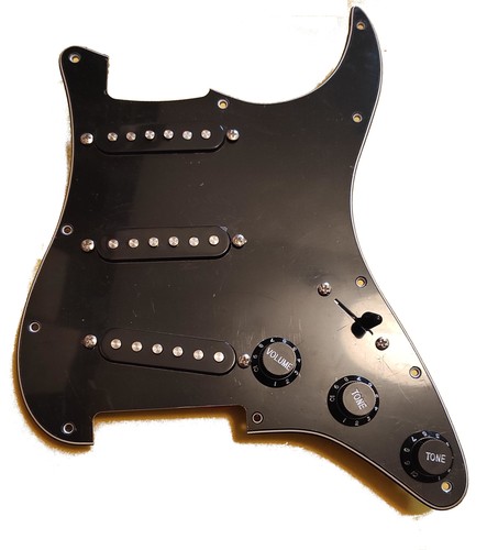 Pickguard noir précablé - noir,