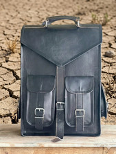 Sac à dos en cuir de chèvre
