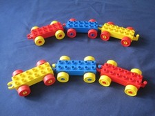 Lego Duplo lot de 6 chariots