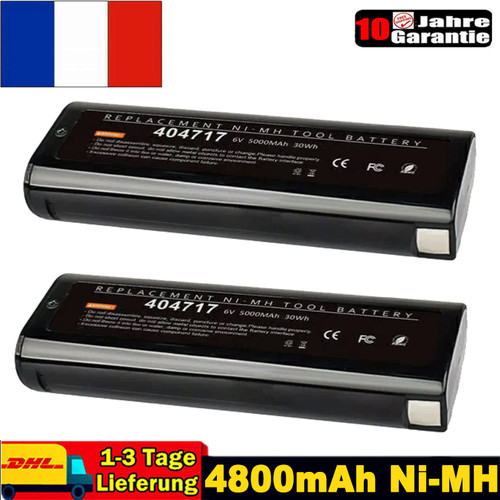 2pack 8ah batterie - 4,8ah,