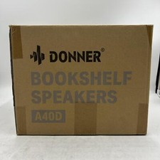 Donner A40D Active Bookshelf Speakers with 60W RMS Stereo Speakers (Bluetooth)