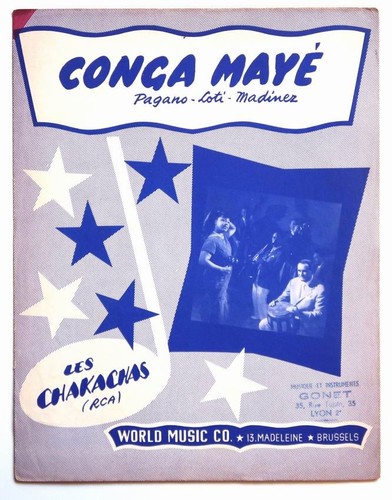 Partition vintage sheet music