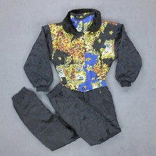 Combinaison Ski Crazy Pattern Sportalm Made in Austria Femme S Multicolore Noir