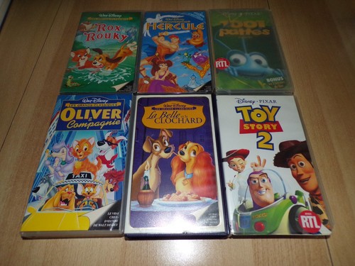 Lot cassettes vhs - lot, de