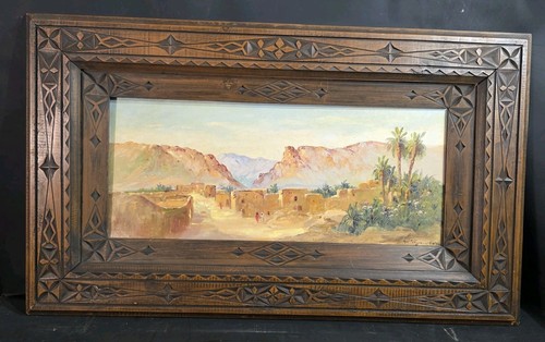 Tableau orientaliste paul - orientaliste,