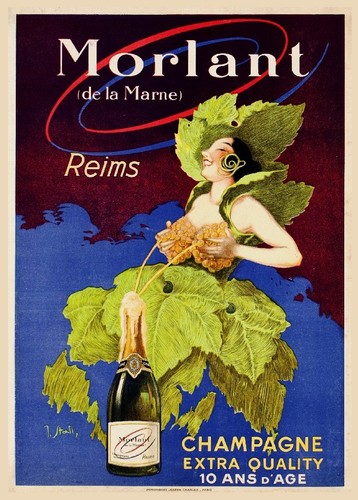 Publicité champagne morlant - publicité,