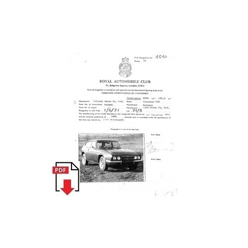 1971 reliant scimitar gte - 1971,