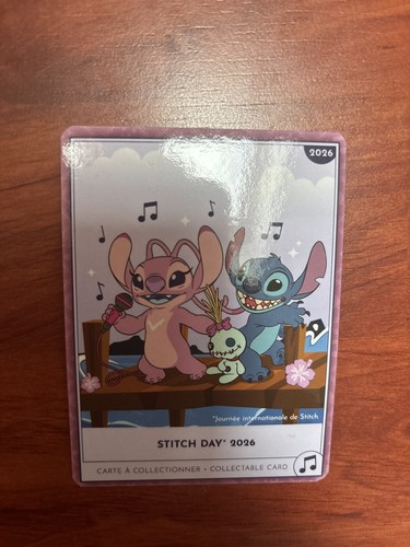 Carte disneyland paris - stitch,