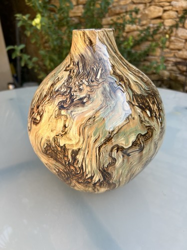 Apt vase céramique signé - apt,