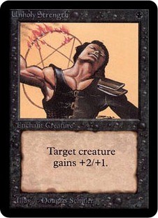 Magic mtg unholy - unholy, strength