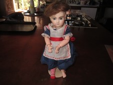Depose Tete Jumeau  11” Doll Reproduction French bisque