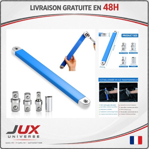 Clé cliquet rallonge - clé,