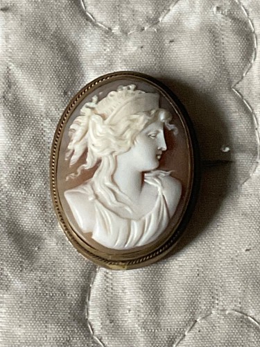 Ancienne broche camée - ancienne,