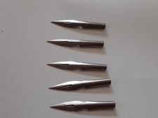 lot 5 plume  d'ecriture nibs penna JOHN MITCHELL'S EF 0100 england