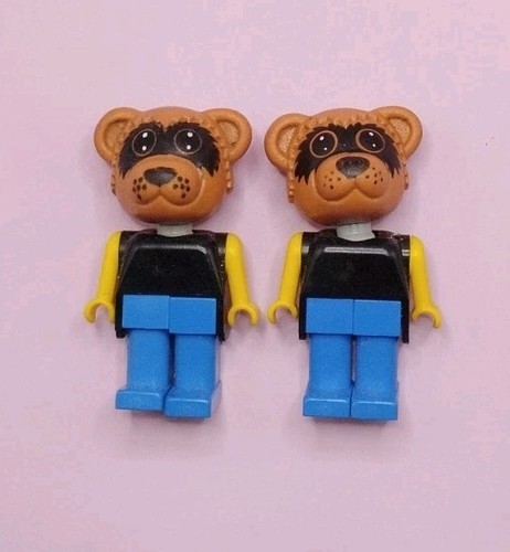 Lego minifig fabuland raccoon - fabuland,