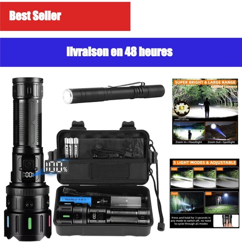 Lampe torche led ultra - lampe,