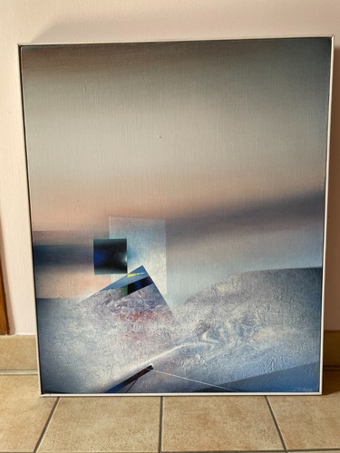 Huile sur toile jean - sur,