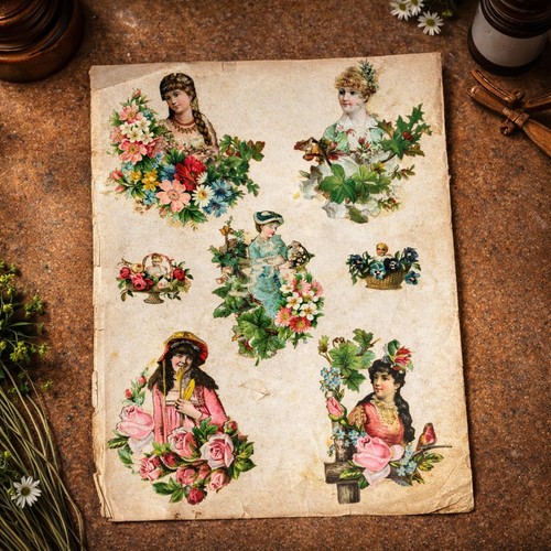 Planche feuille d - /,