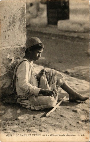 Cpa tunisia scenes types - ak,