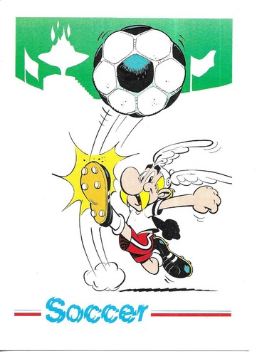 Rare carte asterix et - carte,