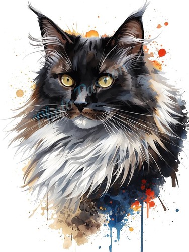 Photo bicolor maine coon - maine,