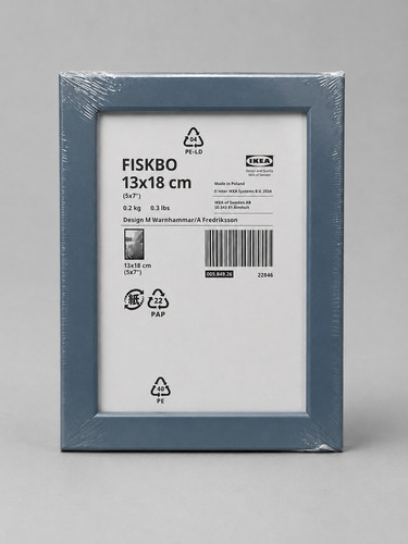 Cadre photo ikea fiskbo gris - photo, fiskbo,