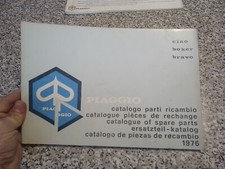 Replacement parts catalog Piaggio CIAO BOXER BRAVO 1976_no Vespa Ape Si Lambretta 