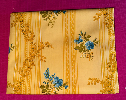 Ancien tissu romanex boussac - tissu,