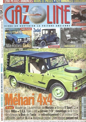Gazoline 117 mehari - gazoline, n°117