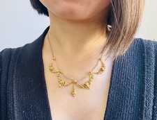 Collier Ancien Art Nouveau Or
