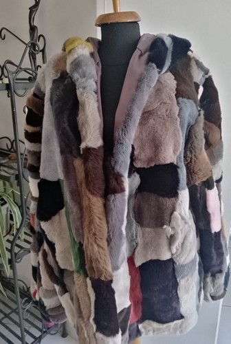 Manteau fourrure lapin - fourrure, rex