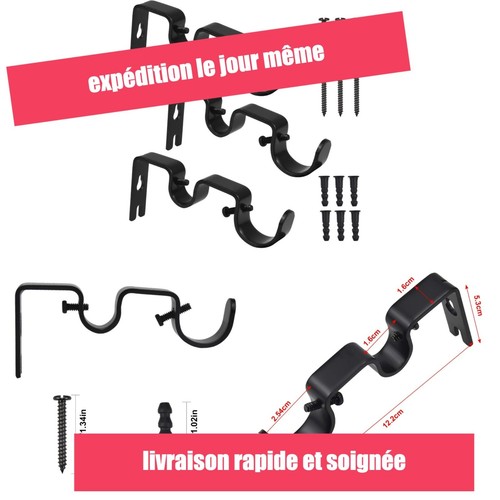 Supports doubles tringle - , à