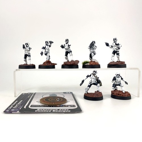Scout troopers - x7, (resculpt)