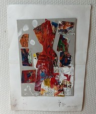 2020 Abstract Expressionist Collage 41cm/30cm