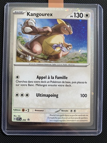 Carte pokémon kangourex - carte,