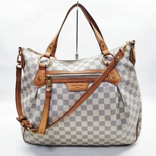 Louis Vuitton LV Shoulder Bag N41133 Evora MM White Damier Azur 2284442