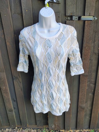 Women coogi white tunic - women's, top