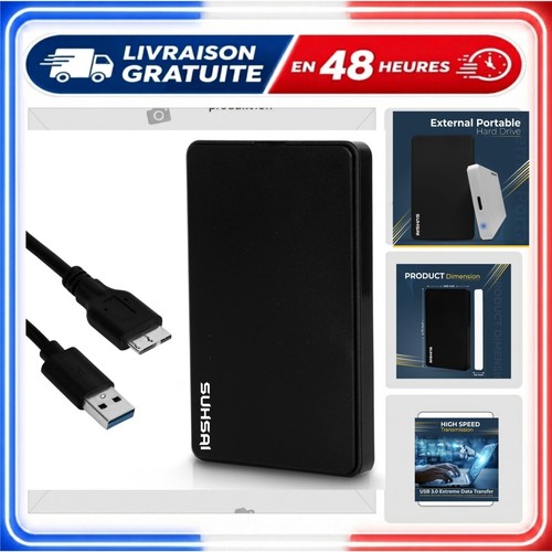 Suhsai disque dur externe - dur,