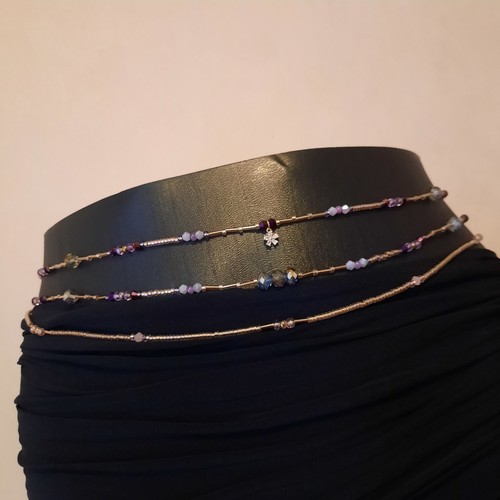 Chaîne taille multi rangs - chaîne, de
