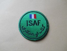 LOT 2  PATCHS MILITAIRES ISAF