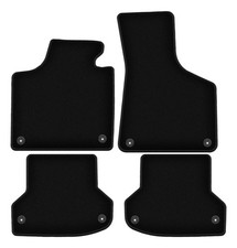 Tapis de sol en velours noir