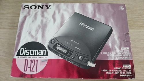 Sony discman 121 boite - discman,