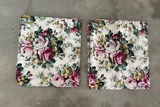 Rare Saison Happily Married Floral Cottagecore Curtains Pair 46 X 80 Barkcloth?