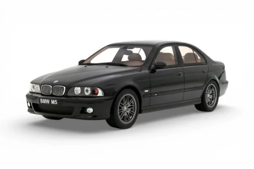 Bmw e39 2000 black 1 - 2000, 1:18