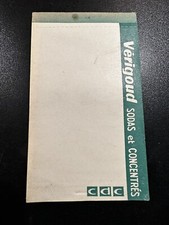 Rare Petit Carnet Publicitaire