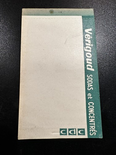 Rare petit carnet publicitaire - petit,