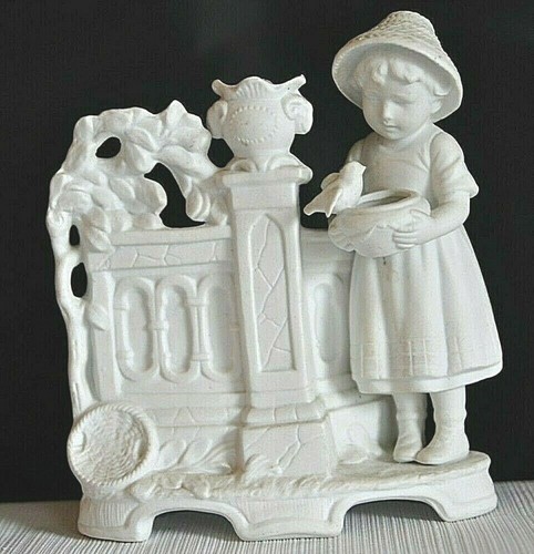Ancienne bouquetiere vase - bouquetiere/vase, en
