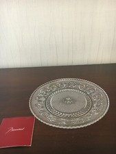 2 Baccarat Crystal Arabesque Plates (Price Per)